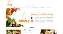 Desktop Screenshot of cincap.com.ar